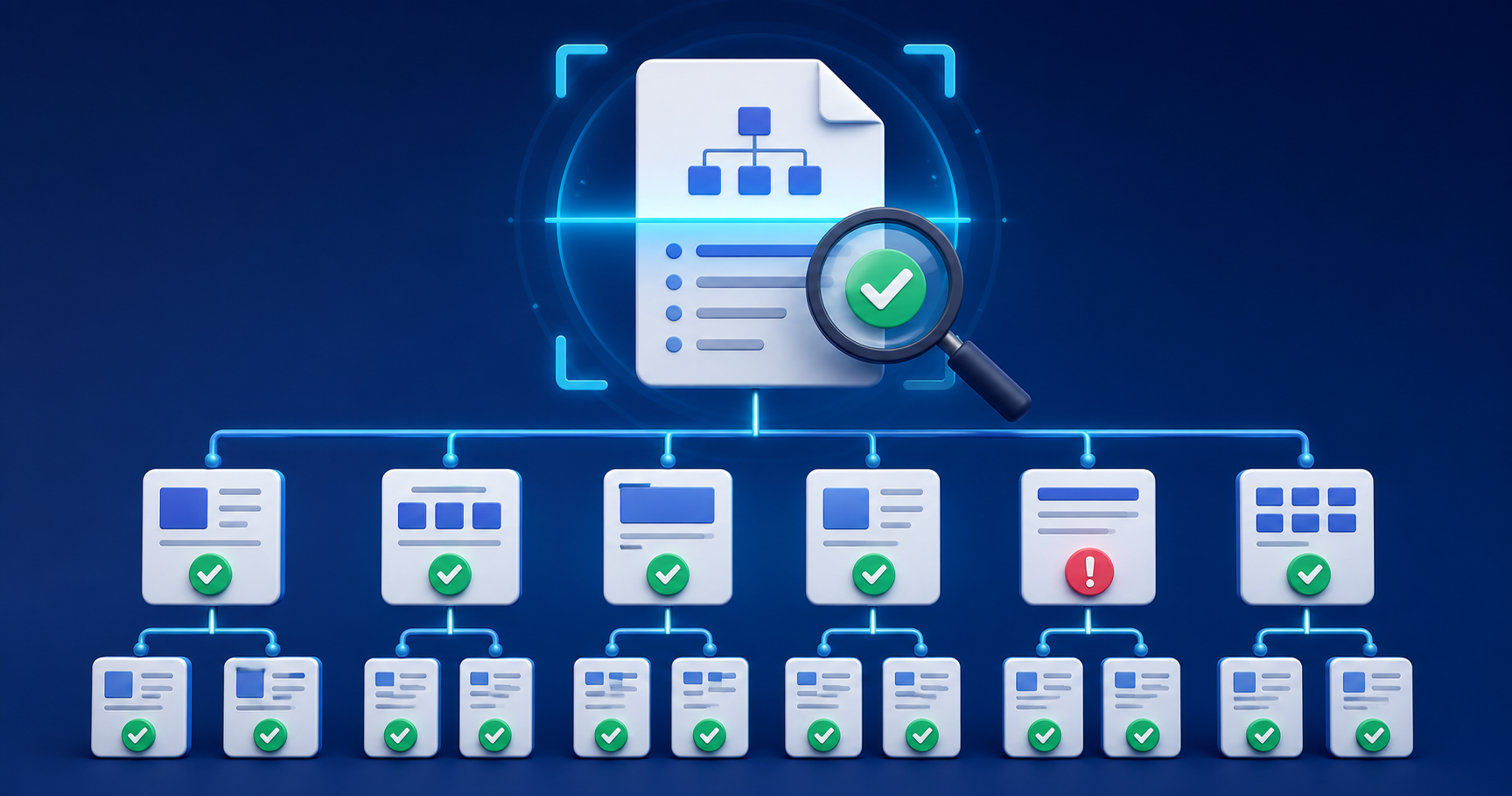 XML sitemap document being validated with successful URL checks